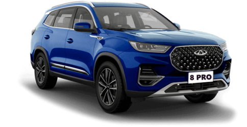 CHERY Tiggo 8 PRO Небесный синий